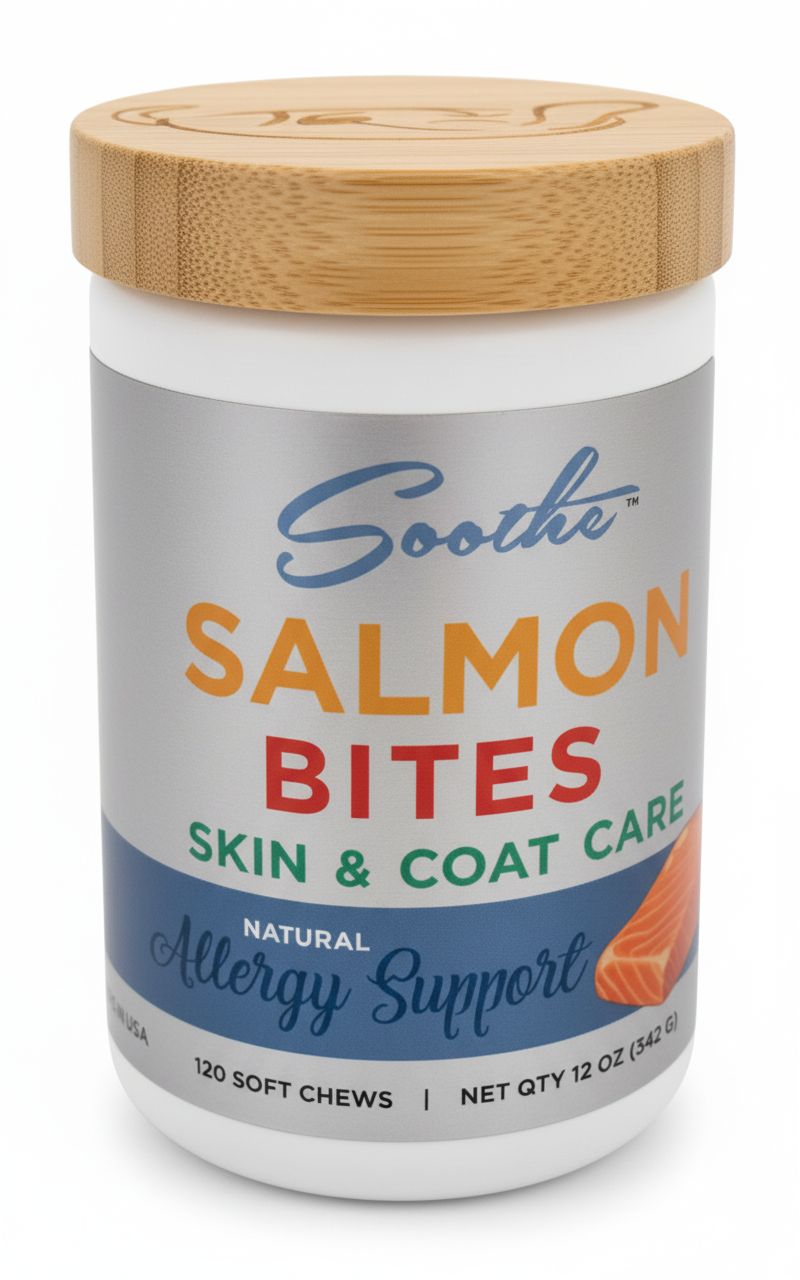 Soothe Salmon Bites Skin and Coat Care