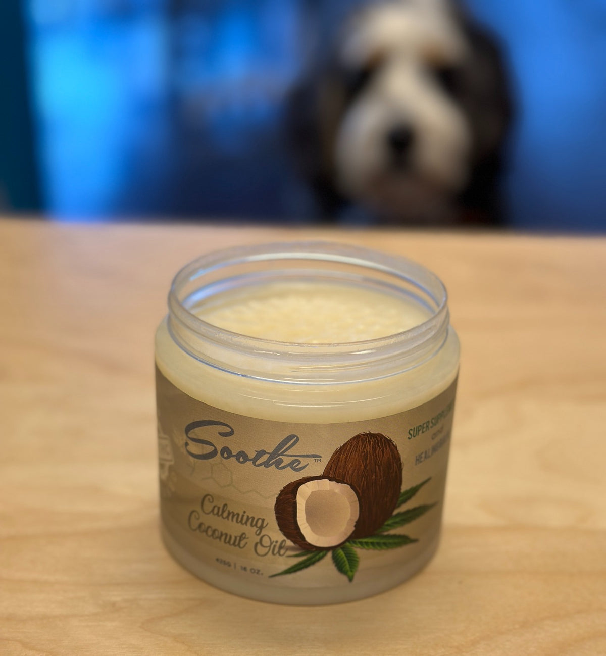 Soothe™ Calming Coconut Oil with Collagen | Dog Skin, Coat & Joint Health