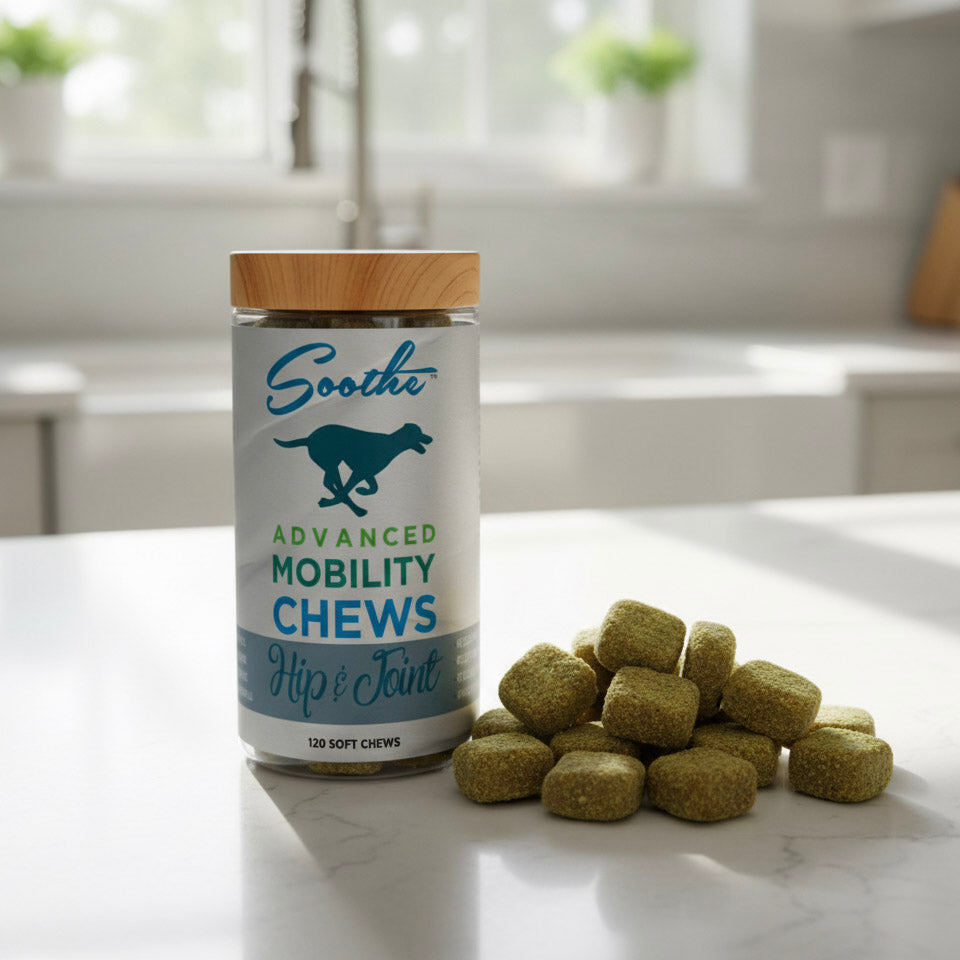 Soothe Advanced Mobility Chews for Senior Dogs