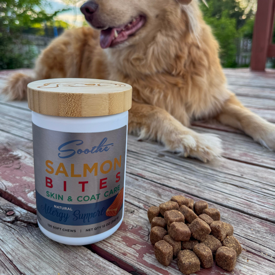 Soothe Salmon Bites Skin and Coat Care