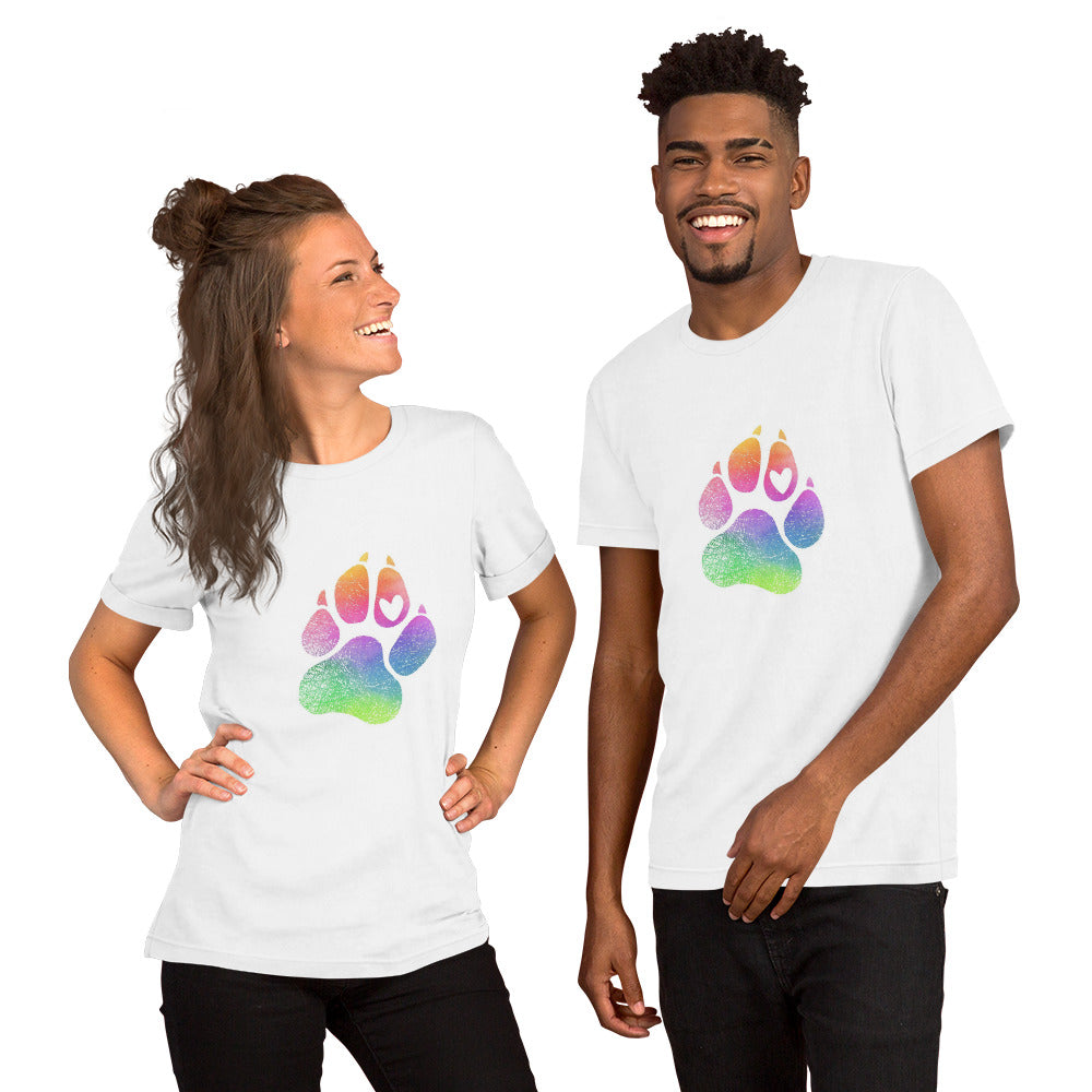 Paw Love Unisex t-shirt