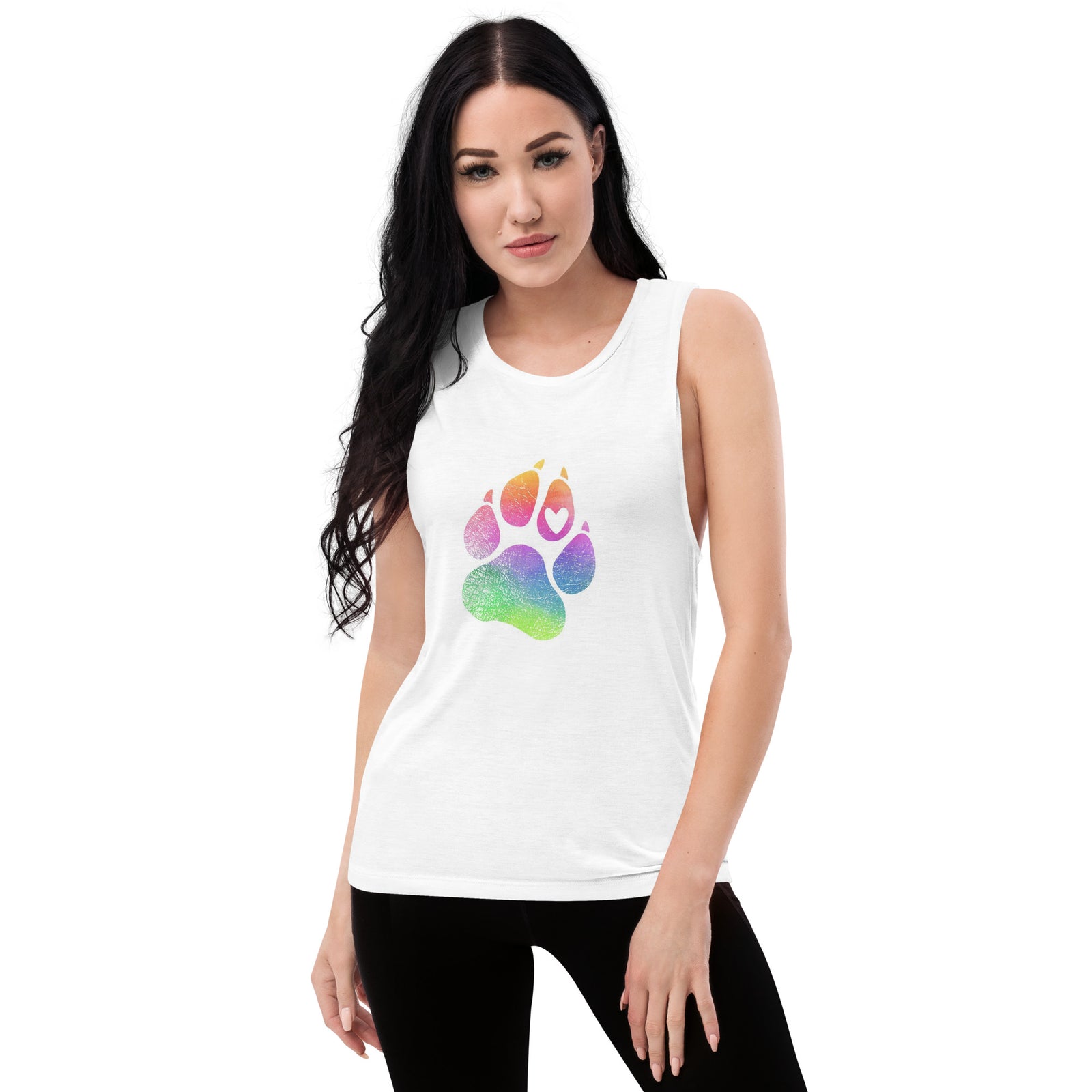 Paw Love Ladies’ Muscle Tank