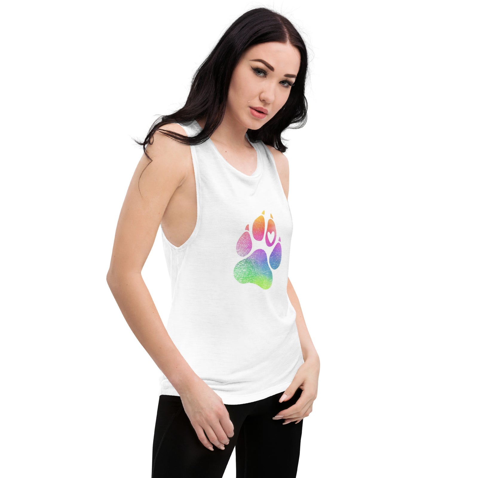Paw Love Ladies’ Muscle Tank